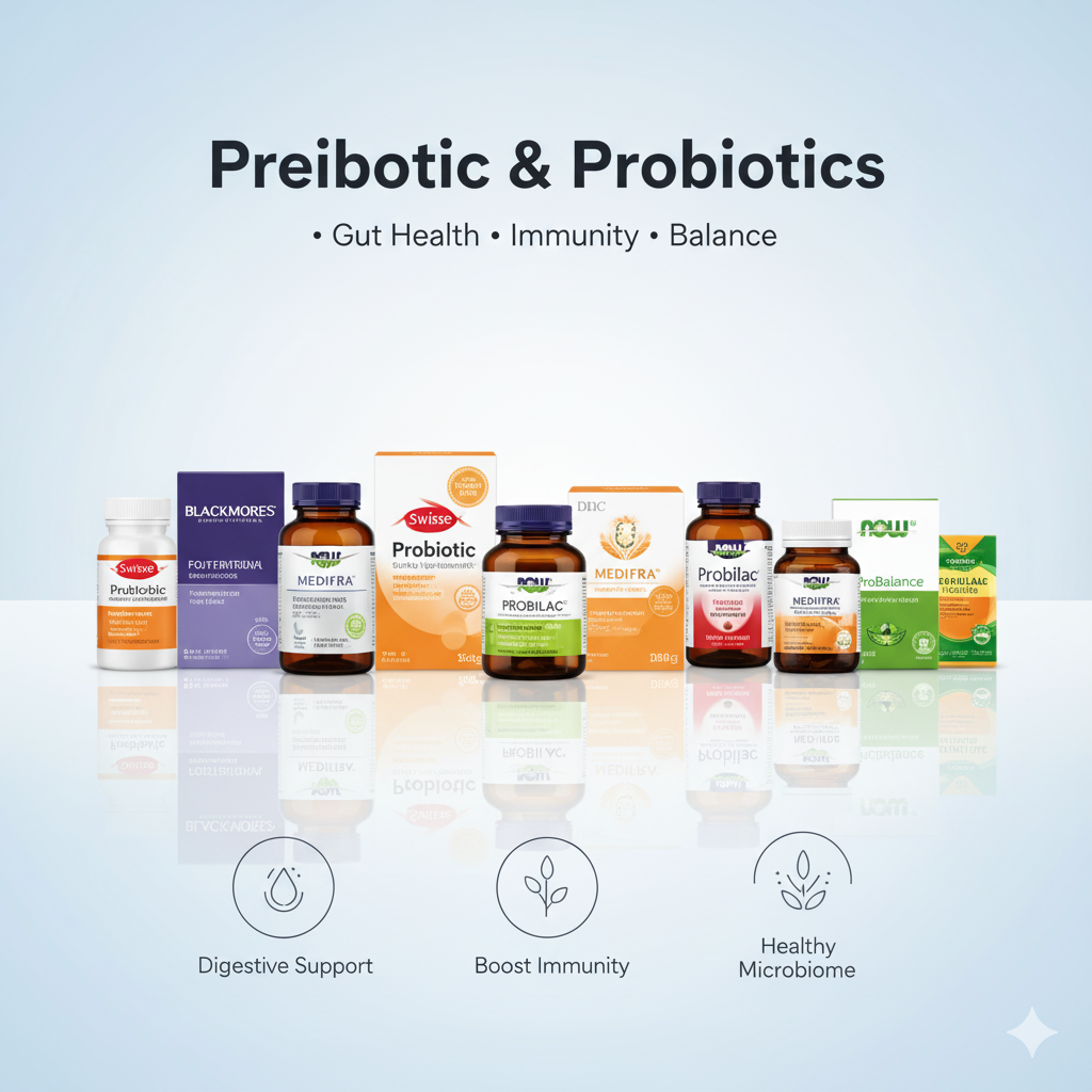 Prebiotic & Probiotics