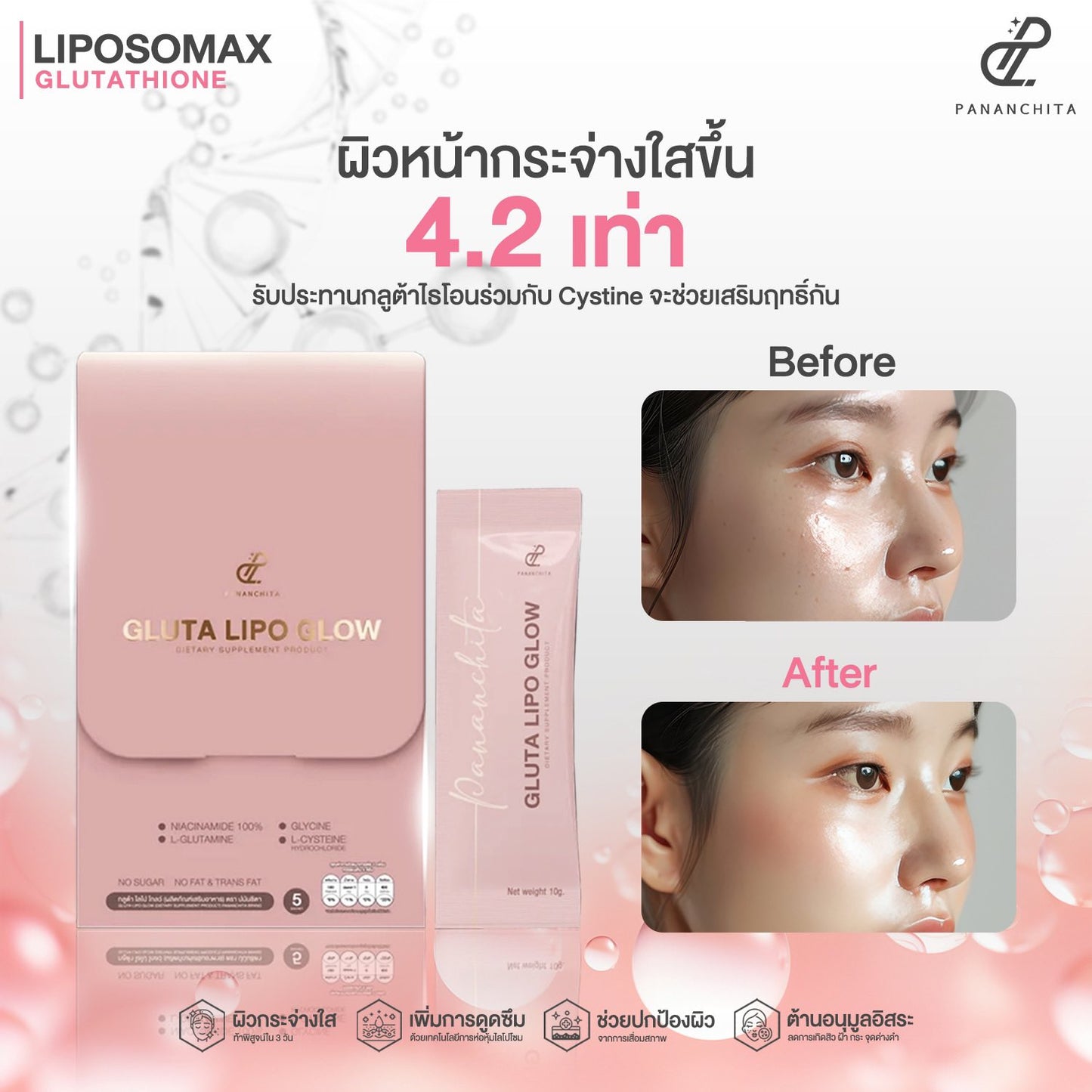 Gluta Lipo Glow (Liposomax Glutathione)